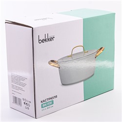 1131-1 Кастрюля алюминий тяжёлая 2,5 л VALENTINA кован/алюм/нерж/ст MB (х6)