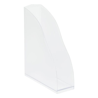 Лоток для бумаг вертикальный  85 мм ДЕЛЬТА прозрачный ЛТВ-30449 Стамм