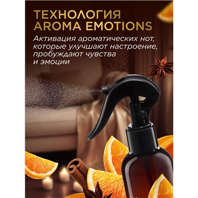 Парфюмированный интерьерный спрей Антитабак «Апельсин с корицей»