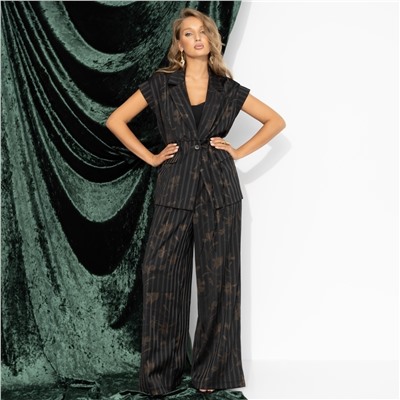 Брючный костюм с поясом, Деньги вперёд (2 в 1)