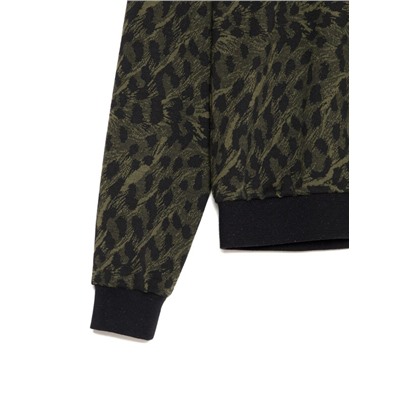 Джемперы CONTE LD 1054 Свитшот c леопардовым рисунком