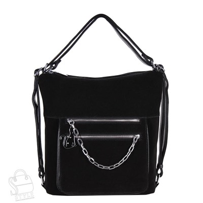 Рюкзак женский 3352AA black Polina&Eiterou/50