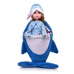 Кукла "Николь" в костюме акулы, в коробке