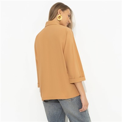 Блуза на кулиске, Твой личный тренд (бежевая)