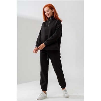 7487W костюм женский (Черный)