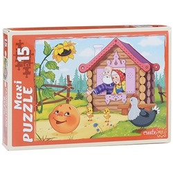 Макси-пазлы 15 "Колобок"