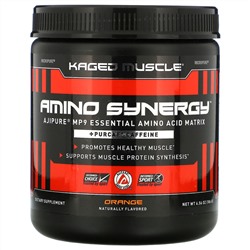Kaged Muscle, Amino Synergy, Orange, 6.56 oz (186 g)