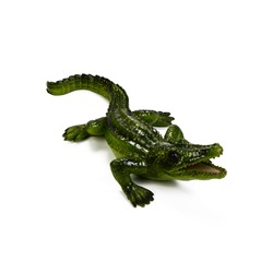 Садовая фигура из полистоуна «Крокодил», 35×15×7 см, Greengo