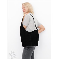 Сумка женская кожаная 1007M black Polina&Eiterou