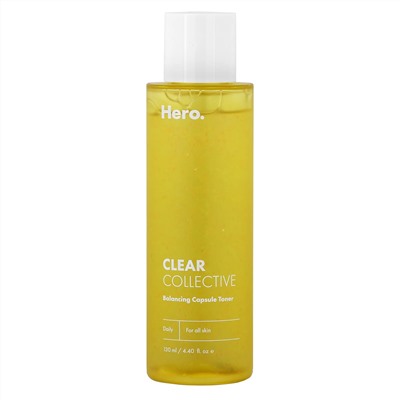 Hero Cosmetics, Clear Collective, Balancing Capsule Toner, 4.40 fl oz (130 ml)