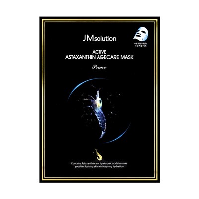 JMsolution Антиоксидантная маска с астаксантином Active Astaxantine Agecare Mask Prime