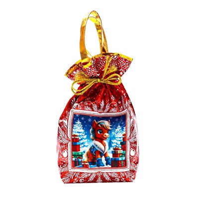 Сладкий новогодний подарок «Мешок сладкоежки», детский, 800 г