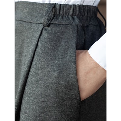 Брюки-палаццо на резинке сзади из джерси