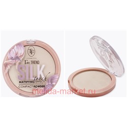 Triumph I*m Trend Бархатистая космпактная пудра Silk Touch тон 02 Шампань СТР 27