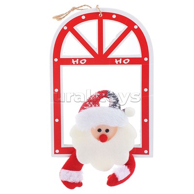Украшение новогоднее "Дедушка в окне" в пакете