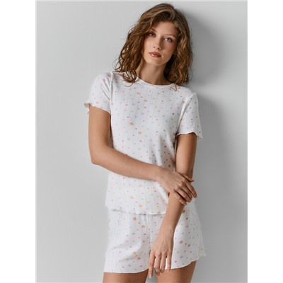 КОМПЛЕКТ ЖЕНСКИЙ (ДЖЕМПЕР, ШОРТЫ) 592651