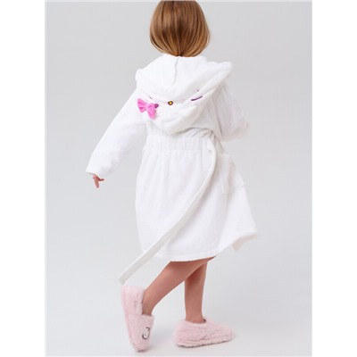 Халат текстильный для девочек