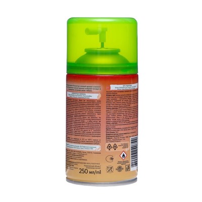 Освежитель воздуха Green collection by Provence, антитабак, манго и ваниль, сменный баллон