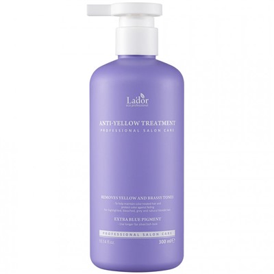 LADOR Anti-Yellow Маска-нейтрализатор желтизны для светлых волос 300 мл