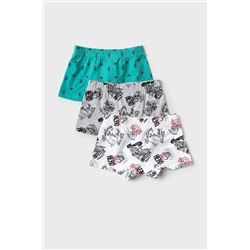 Трусы трикотажные для мальчиков - боксеры, 3 шт в комплекте PLAYTODAY, 1243491