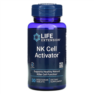Life Extension, NK Cell Activator, 30 растительных таблеток