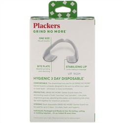 Plackers, Grind No More, одноразовые капы, 16 шт.