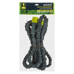 Шланг для полива растягивающийся, 10м, полиэстер, TPE, INBLOOM