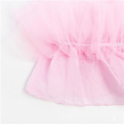 Юбка трёхслойная Крошка Я, 17×19 см, розовая