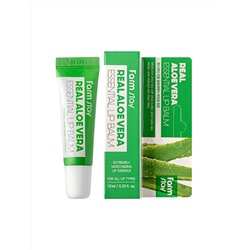 FARMSTAY - БАЛЬЗАМ ДЛЯ ГУБ С ЭКСТРАКТОМ АЛОЭ ALOE VERA ESSENTIAL LIP BALM, 10 ML