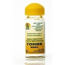 Гранулы гомеопатические "Тоник-микс"