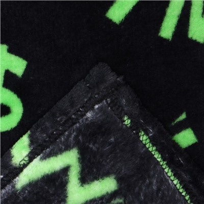 Плед «Павлинка А4. Неон», 150×200 см, аэрософт 190 г/м²