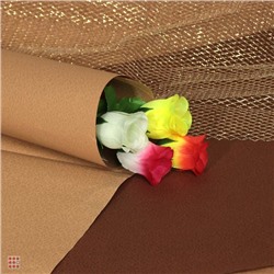 Цветок искусственный в виде розы, 35-40 см, пластик, 4 цвета