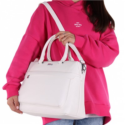 Сумка 575121-1 white Velina Fabbiana-Safenta