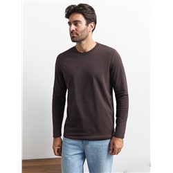 Omsa Лонгслив OmT_U 1631 Лонгслив мужской прямого кроя, CO+EL