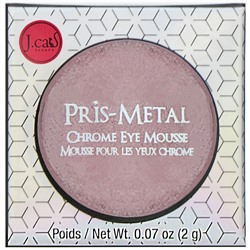 J.Cat Beauty, Тени-мусс для век Pris-Metal Chrome Eye Mousse, оттенок PEM108 «Брызги шампанского», 2 г