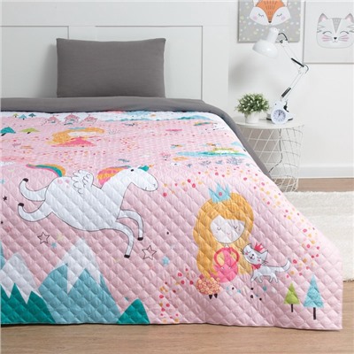 Покрывало 1.5-спальное «Этель» Magic, 145×210 см, микрофибра