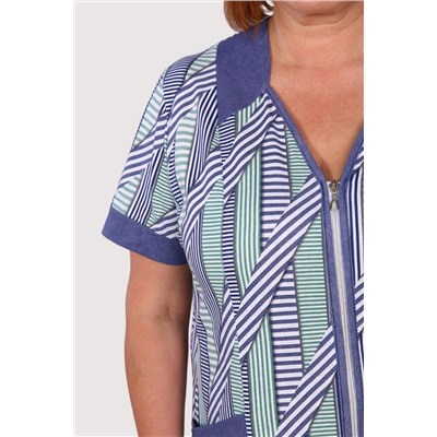 Селена - халат синий