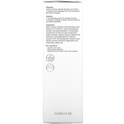 Cosrx, AC Collection, Calming Solution Body Cleanser, 10.48 fl oz (310 ml)