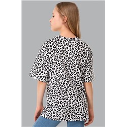 Футболка для девочки оверсайз Happyfox