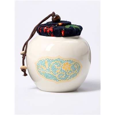 Набор для чайной церемонии ДЖЕКИЧАЙ «Юдзава», 7 предметов, на 4 персоны, чашка 50 мл, чайник 285 мл, керамика, белый