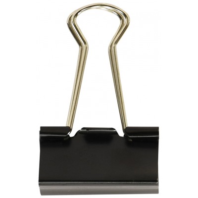 Зажим для бумаг 32 мм черный Z32L-12K LITE