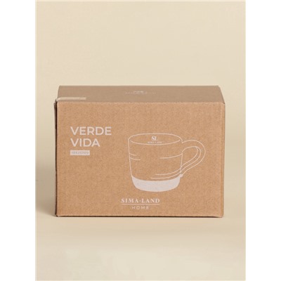 Кружка SL Home Today is your day, 430 мл, 13.5×9.5×9 см, керамика, белая