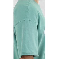 Фуфайка (футболка) мужская Леон-4 (Зеленый)