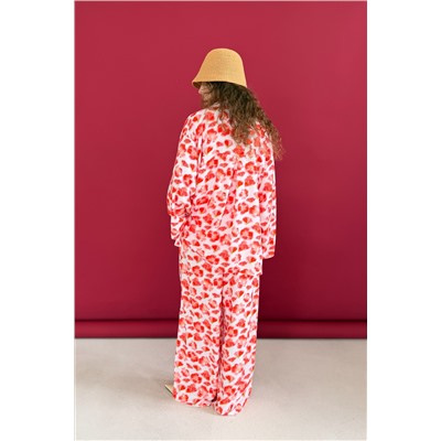 Блузка  СЕТ113/02/Маки