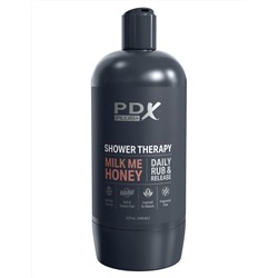 Мастурбатор-вагина цвета карамели Shower Therapy Milk Me Honey