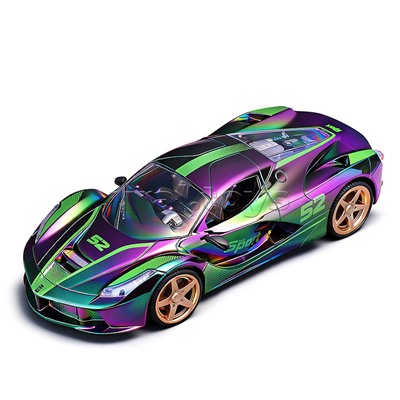 Машина "Голографик" р/у, 27 MHz, в коробке