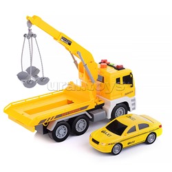 Машина "Спецтехника" (свет, звук) в коробке