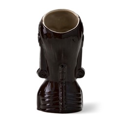 Стакан для коктейлей «Тики», 550 мл, унга джунга, керамика, чёрный