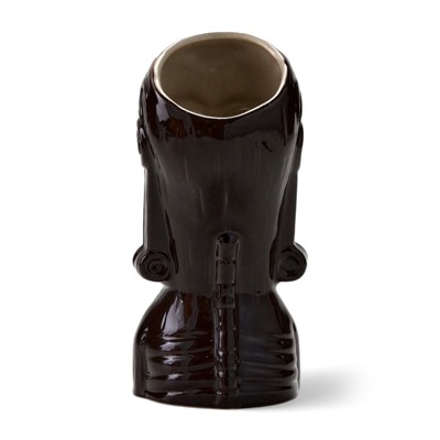 Стакан для коктейлей «Тики», 550 мл, унга джунга, керамика, чёрный