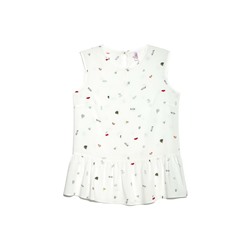 Блузка женская CONTE Ультрамодная блузка без рукавов с ярким принтом LBL 918